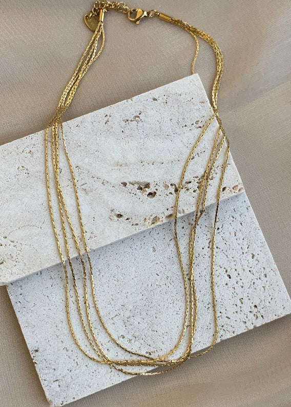 Gold Flow Necklace