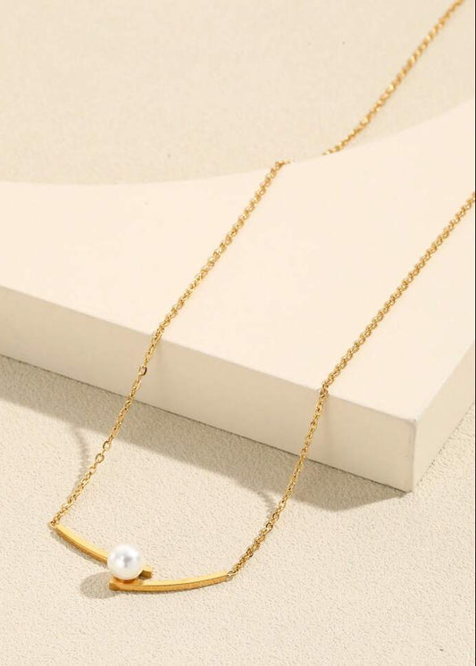 Pearl Smile Necklace