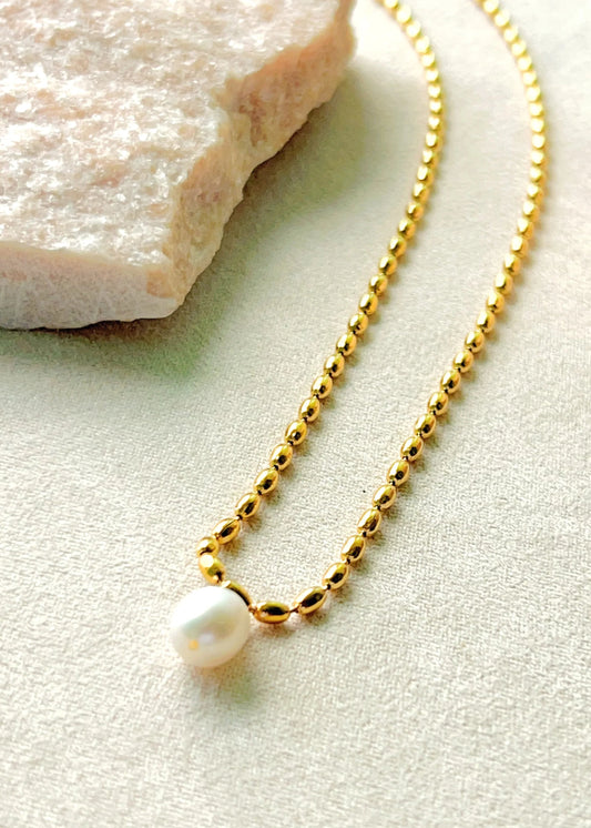 Pearl Dot Necklace