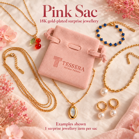 Pink Sac - Surprise Jewellery